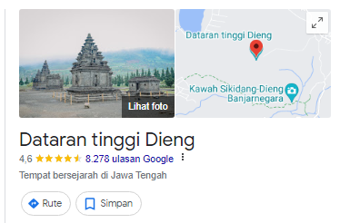 Dataran Tinggi Dieng