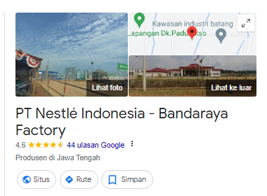 PT Nestle Indonesia Batang